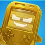 Gold 8-Bit Sprite in Fortnite
